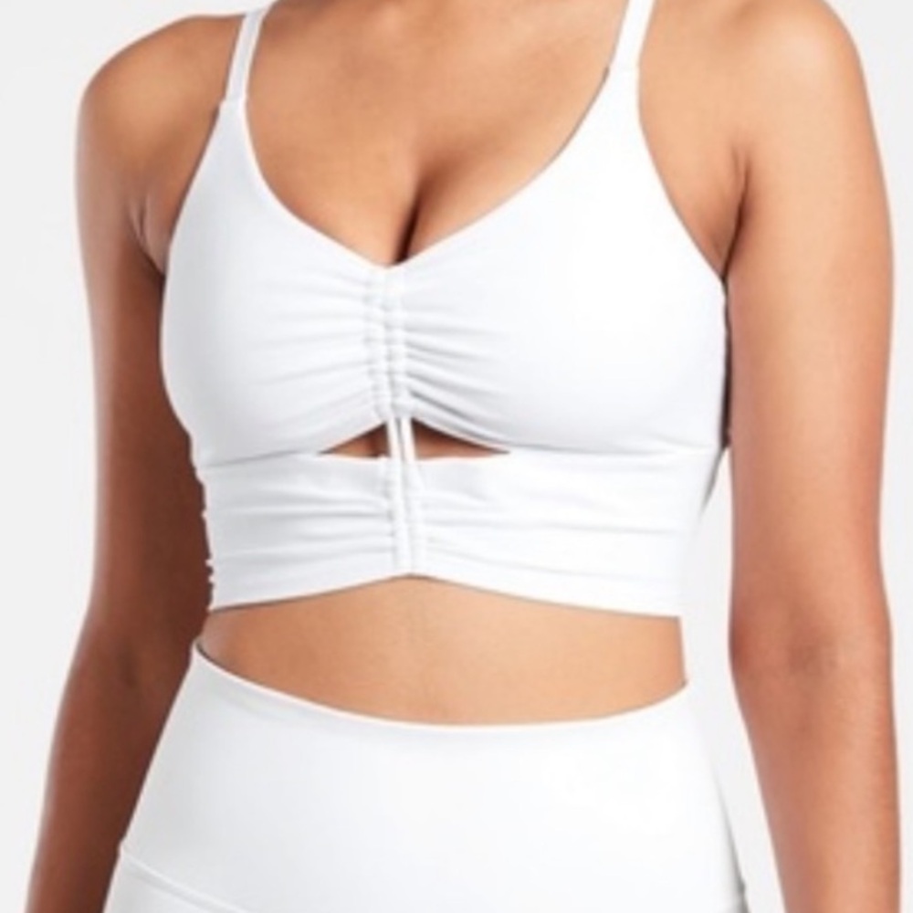 White athleta tank top